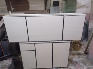 مطبخ الومتيال جديد  مقاس  120تحت  وفوق  170 معاة مطبقية استلس 70 شغل ورشة.