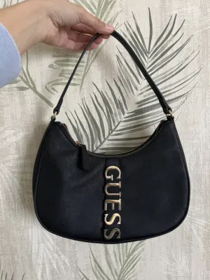 Original Black Guess Bag + Extra Strap - Good Condition