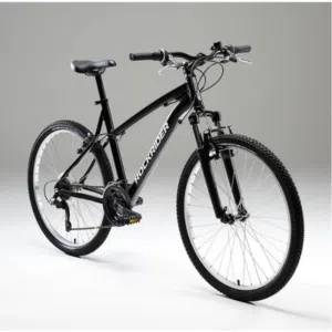 Decathlon Rockrider ST50 21-Speed Aluminum Mountain Bike 26 Unisex Black Medium