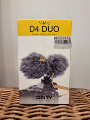 Deity V-Mic D4 DUO Dual Capsule Camera Microphone - New