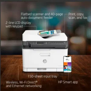 طابعة ليزر ملون WiFi