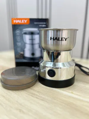 مطحنة قهوة HALEY – HY-2109  طحن طازج يفرّق بالطعم   طحن سريع وناعم  مثالية للقهوة والتوابل