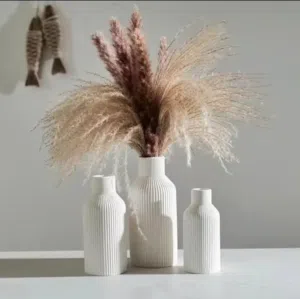 Ceramic Decorative Vase Set  مجموعة الفازات الخزفية