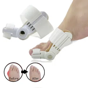 مشد اداه تصحيح وضعية اصبع القدم مشدات  اصابع القدم مشد طبي مصحح اصبع قدم