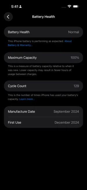 I phone 16 pro max 256 gb