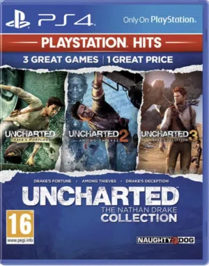 Uncharted: The Nathan Drake Collection (PSE) - PlayStation Hits - Like Newشبه جديد مافيه ولا خدش