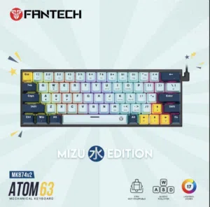 كيبورد fantech atom 63 mizu edition