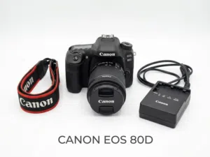 CANON EOS 80D (Best Entry Level DSLR)