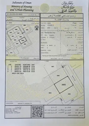 Residential Land for Sale in Muscat Amerat