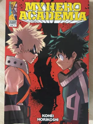 كتب للانمي my hero academia ثلاث اجزاء وبسعر مميز