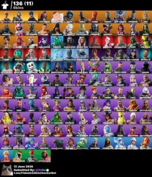 Fortnite Accounts and Characters for Sale in Al Batinah