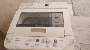 A working washing  غساله غسالهmachine