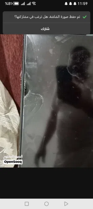 تلفزيون للبيع شاشة منكسرة فقط