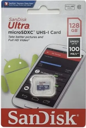 SanDisk Ultra IrAGB microSDXC UHS-I Card (New, Sealed)