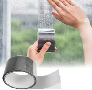 لاصق إصلاح شبك النوافذ المنخل عرض اثنان و الثالث مجانا  لاصق تصليح مزع منخل الشباك منخل شباك او باب