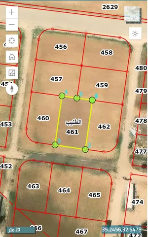 Residential Land for Sale in Amman Al Tuneib