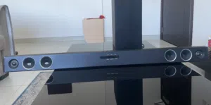 LG sound bar with woofer