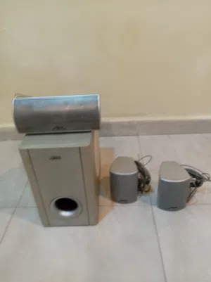 Sona soubwoofer main speaker +left speaker and right speaker with cables