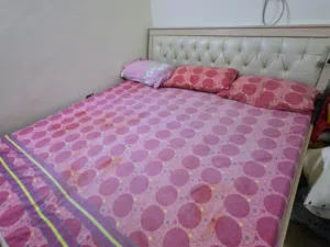 Queen Size Bed with Storage & 2 Side Tables