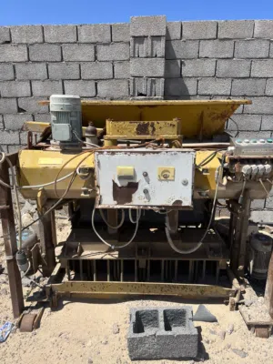 ماكينة صناعة بلوك بومشي للبيع