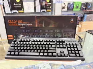 كيبورد قيمنق ميكانيكال ميتيون أولي جو بالكرتون (سويتش أحمر / أزرق)  Meetion Olly Go Keyboard