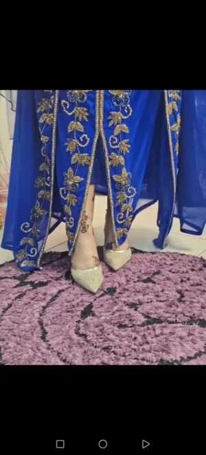 فستان راقي جدا شك هندي خرز متروس
