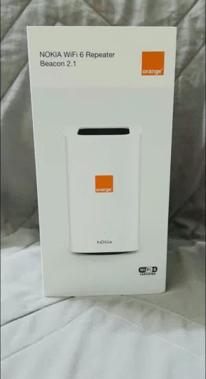 موسع شبكة WI-FI 6 اورنج نوكيا سرعة 3000