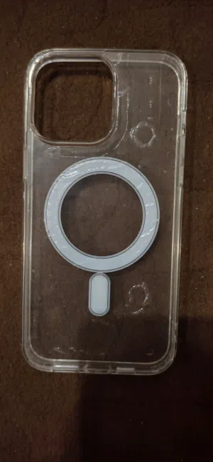 iPhone 14 pro max magsafe transparent cover new, good quality