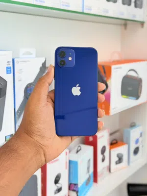 Used Apple iPhone 12 in Blue, 128 GB Storage, Excellent Condition