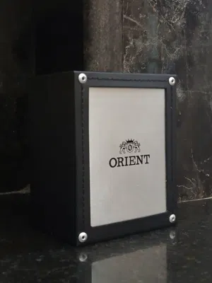 ساعة أورينت (Orient) يابانية أصلية كلاسيكية - موديل مميز متعدد الوظائف بحالة ممتازة