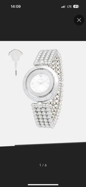 ساعة فرساتشي أصلية و جديدة نيو في علبتها