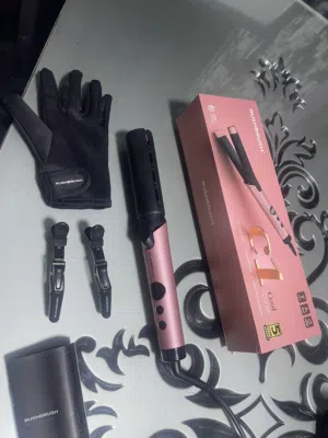مكواة تجعيد الشعر Rush Brush C1 Cool Curler – شبه جديد