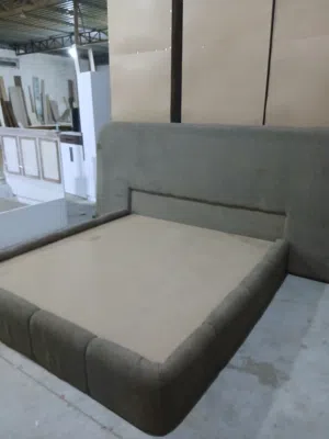 سرير زوجي قماشي