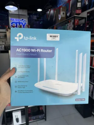 راوتر TP-Link Archer C86 AC1900 WiFi Router ثنائي النطاق سريع 1900Mbps تغطية قوية للمنزل والمكتب