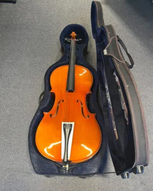 تشيلو مورينو خشب بالكامل كواليتي عالي Moreno Cello