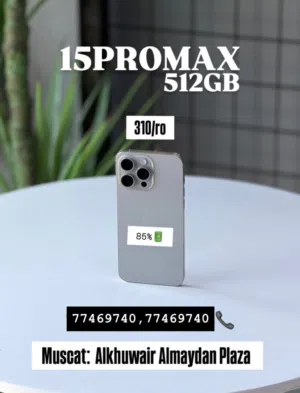 iPhone 15 Pro Max 512 GB Fine and good condition device