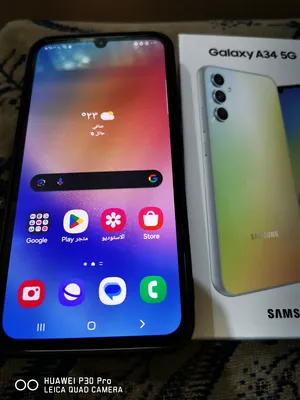Samsung Galaxy A34 128 GB in Hail