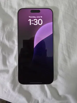 iPhone 16 pro max 256 gb E-Sim امريكي الاستخدام الاول شهر 4 2026 الجهاز وكاله البطاريه 100 %