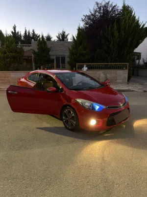 KIA K3 koupe 2014  كيا كوبيه  للبيع بحالة الوكالة