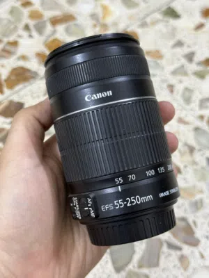 عدسة زوم كانون 55-250 mm