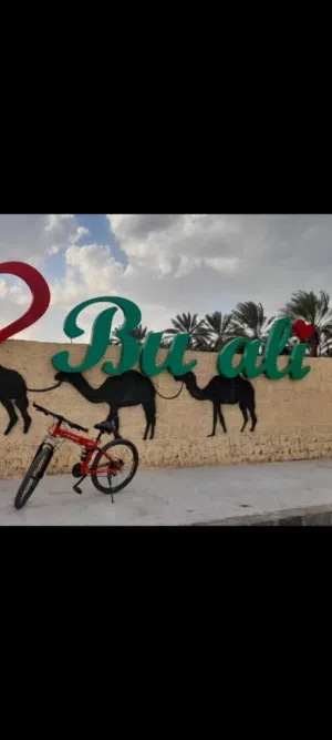 دراجة هوائية شبه جديدة  أمورها طيبة  دراجة رياضية