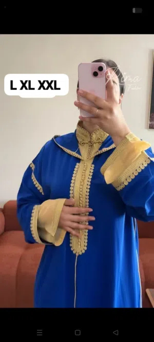 جلابة دو بياس فصالة اوفر