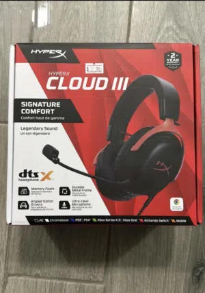 سماعه hyper x cloud 3 wired