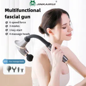 فرد المساج الاطبي fascial gun جلسة مساج متكاملة سهل الاستخدام فقط ب 15د وهدية مجانية اغتنم العرض