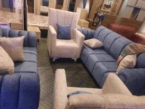 طقم كنب 7مقاعد جميع الالوان متوفره داخل المصنع