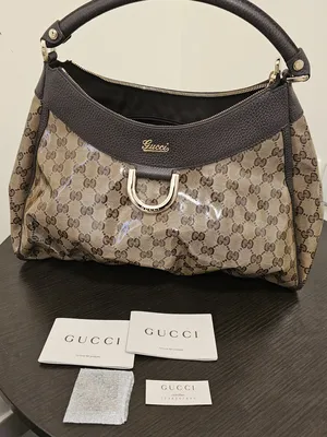 Gucci . Hand Bags . brown1