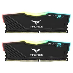 T-FORCE 32GB (16GBX2) 3600MHz CL38 DDR4 BLACK RAM