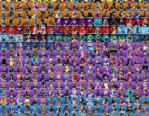 حساب فورت فيه 50 سكن الوصف مهم