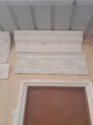 Decr. gypsum bord decorations selling painting board cornish gypsum design stickers hard board....