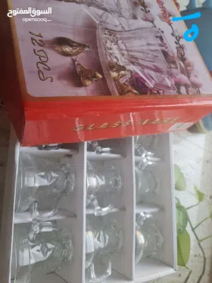 طقم شاي زجاجي للبيع
